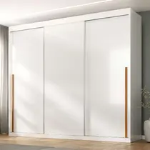 Guarda-Roupa Casal 3 Portas 6 Gavetas Maxel Senna