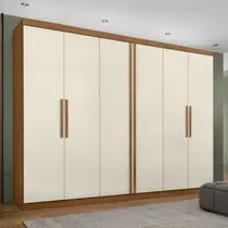 Guarda-Roupa Casal 6 Portas 4 Gavetas Maxel Titanium