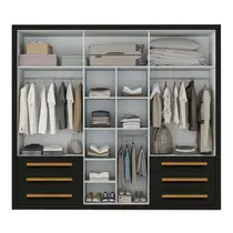 Guarda-Roupa Casal 6 Portas 6 Gavetas Maxel Venetto
