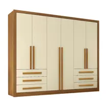 Guarda-Roupa Casal 6 Portas 6 Gavetas Maxel Venetto