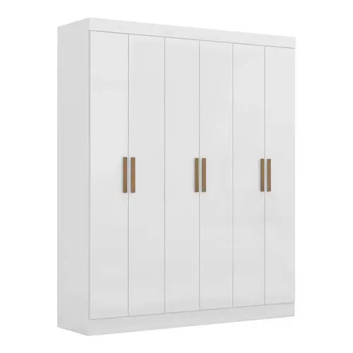Guarda-Roupa Casal 6 Portas 2 Gavetas Maxel Holanda