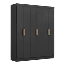 Guarda-Roupa Casal 6 Portas 2 Gavetas Maxel Holanda