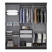 Guarda-Roupa Casal 6 Portas 2 Gavetas Maxel Holanda