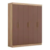 Guarda-Roupa Casal 6 Portas 2 Gavetas Maxel Holanda