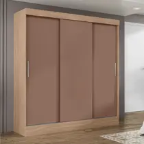Guarda-Roupa Casal 3 Portas 2 Gavetas Maxel San Marino