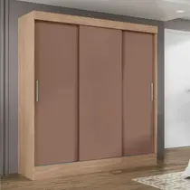 Guarda-Roupa Casal 3 Portas 2 Gavetas Maxel San Marino