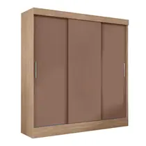 Guarda-Roupa Casal 3 Portas 2 Gavetas Maxel San Marino