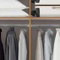 Guarda-Roupa Casal com Espelho 6 Portas 4 Gavetas MX Móveis Bogotá