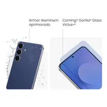 Smartphone Samsung Galaxy S25 FE 5G 128GB 8GB RAM Câmera Tripla + Frontal 12MP Tela 6,7" - Azul