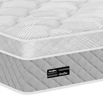 Colchão Queen Molas Ensacadas Umaflex Sevilha 158x198x26cm - Cinza