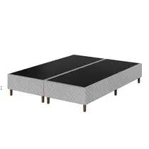 Base para Cama Box Queen Umaflex Sevilha 158x198x38cm - Cinza