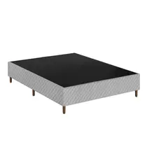 Base para Cama Box Casal Umaflex Sevilha 138x188x38cm - Cinza