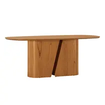 Mesa de Jantar 6 Lugares 100% MDF New Ceval Yasmin 200x100cm