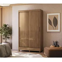 Guarda-Roupa Solteiro 2 Portas 2 Gavetas Santos Andirá Fit