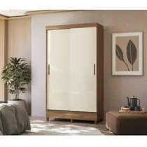 Guarda-Roupa Solteiro 2 Portas 2 Gavetas Santos Andirá Fit
