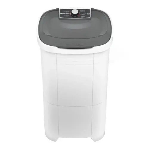 Tanquinho Mueller 10kg MLT10 com Filtro de Fiapos Branco