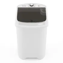 Tanquinho Mueller 10kg MLT10C com Superesfregador e Filtro de Fiapos Branco
