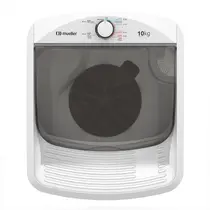 Tanquinho Mueller 10kg MLT10C com Superesfregador e Filtro de Fiapos Branco