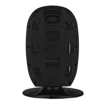 Aquecedor Halógeno Ventisol Oscilante AH02I 1200W Preto