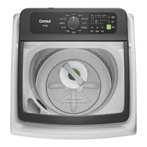 Lavadora de Roupas Consul 14kg CWN14AB com Modo Eco Branco