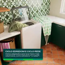 Lavadora de Roupas Consul 14kg CWN14AB com Modo Eco Branco