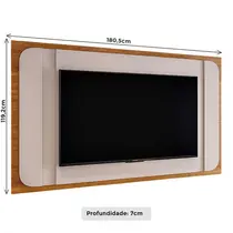 Painel para TV até 75 Polegadas 1,8m Viero Amsterdam