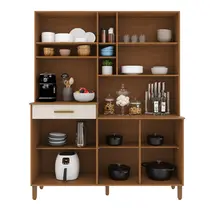 Cozinha Compacta 1,6m 7 Portas 1 Gaveta Indekes New Braga