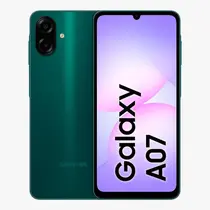 Smartphone Samsung Galaxy A07 4G 128GB 4GB RAM Câmera Dupla + Frontal 8MP Tela 6,7" - Verde