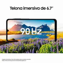 Smartphone Samsung Galaxy A07 4G 128GB 4GB RAM Câmera Dupla + Frontal 8MP Tela 6,7" - Verde