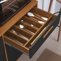 Cozinha Compacta 1,8m 7 Portas 2 Gavetas Indekes Grecia