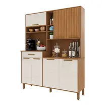 Cozinha Compacta 1,6m 7 Portas 1 Gaveta Indekes New Braga