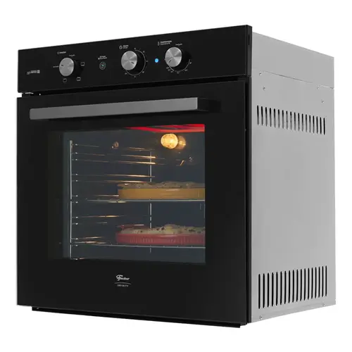 Forno Elétrico de Embutir Fischer Infinity 78 Litros com Air Fryer Preto
