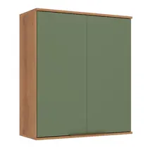 Armário Aéreo 80cm 2 Portas 100% MDF THB Móveis Princess