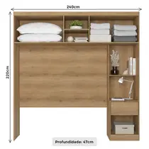Ponte Modulada 4 Portas 1 Gaveta THB Móveis Modulare