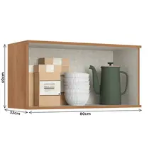 Armário Aéreo 80cm 1 Porta 100% MDF THB Móveis Princess