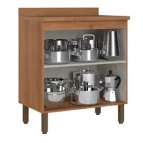 Balcão para Cooktop 2 Portas 100% MDF THB Móveis Princess