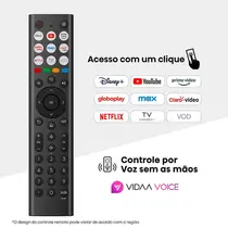 Smart TV 4K 75” Hisense DLED 75A6NV com Dolby Vision e Bluetooth