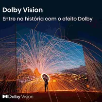 Smart TV 4K 75” Hisense DLED 75A6NV com Dolby Vision e Bluetooth