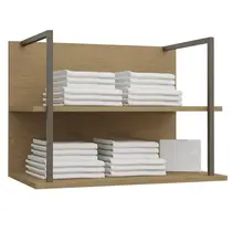Armário Aéreo 80cm 2 Prateleiras Blend Smart Tube 8202M