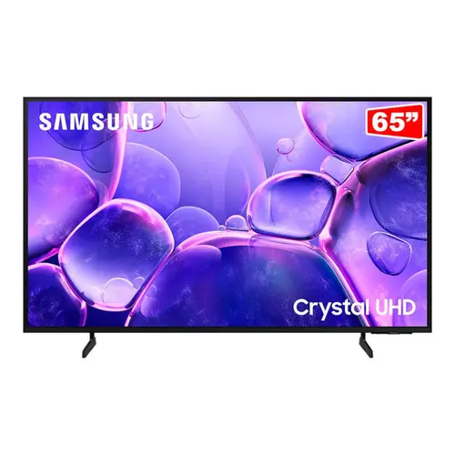 Smart TV 4K 65” Samsung Crystal UHD U8100F Xbox Cloud Gaming com Canais Gratuitos HDR 3 HDMI 1 USB