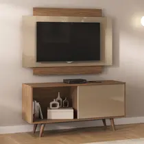 Rack com Painel para TV até 50 Polegadas 1,19m Atualle Malaga Flex