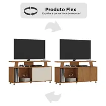 Rack para TV até 55 Polegadas 1,19m Atualle Rivera Flex