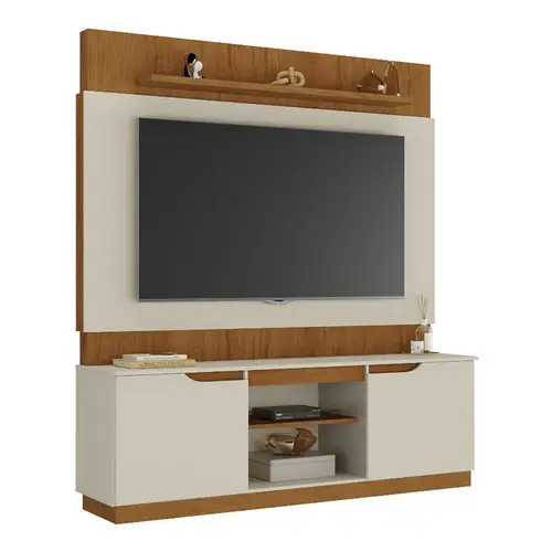 Estante Home para TV até 70 Polegadas 2 Portas Atualle Torino Flex