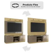 Estante Home para TV até 70 Polegadas 2 Portas Atualle Torino Flex