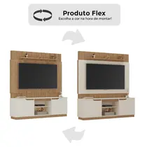Estante Home para TV até 70 Polegadas 2 Portas Atualle Torino Flex