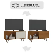 Rack para TV até 55 Polegadas 1,19m Atualle Malaga Flex