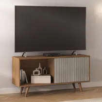 Rack para TV até 55 Polegadas 1,19m Atualle Malaga Flex