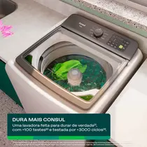 Lavadora de Roupas Consul 16kg CWN16AB com Reuso de Água e Modo Eco Branco