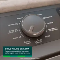 Lavadora de Roupas Consul 16kg CWN16AB com Reuso de Água e Modo Eco Branco