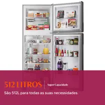 Geladeira Brastemp BRM62AK 512 Litros Duplex Frost Free Inox